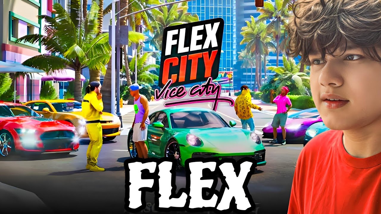 First Day In Flex City Vice Online! 😱🔥 - Game Like GTA 5 - Open World Game For Android