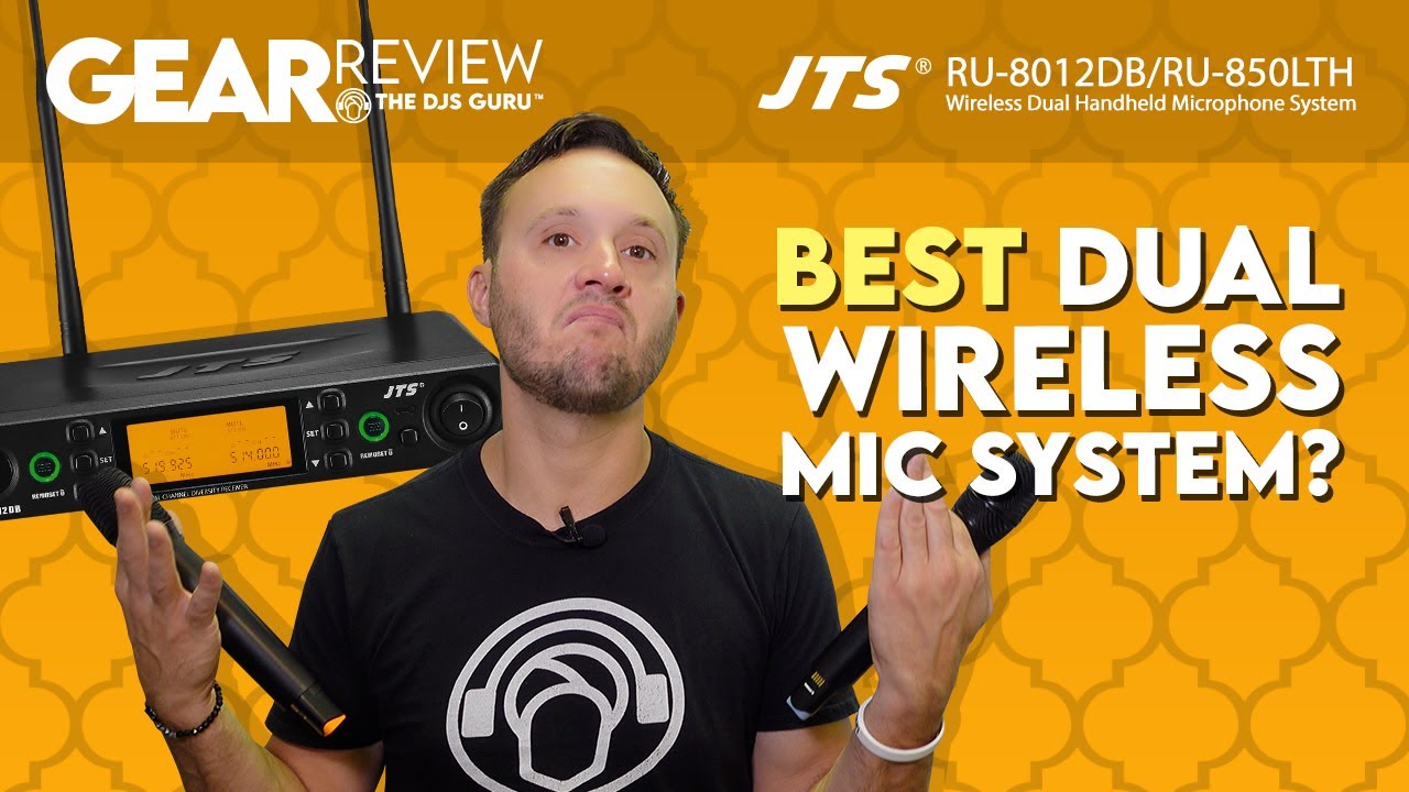 🎤 Обзор беспроводного двухканального микрофона UHF JTS RU8012DB/RU850LTH | Лучшая двухканальная р...