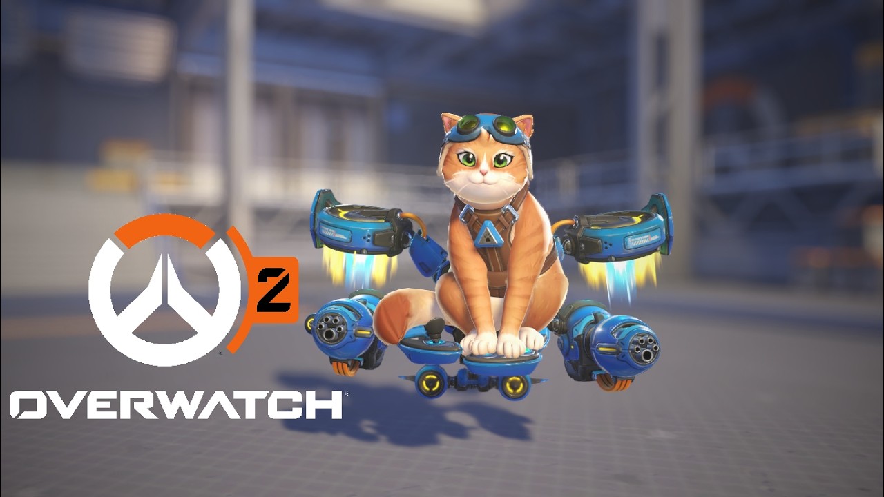 Jetpack Cat novo heroi de cura do Overwatch