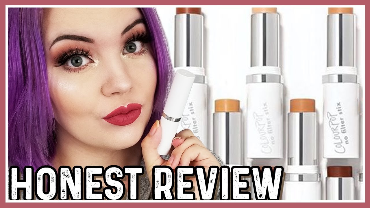 WOW! COLOURPOP FOUNDATION STICK REVIEW + WEAR TEST