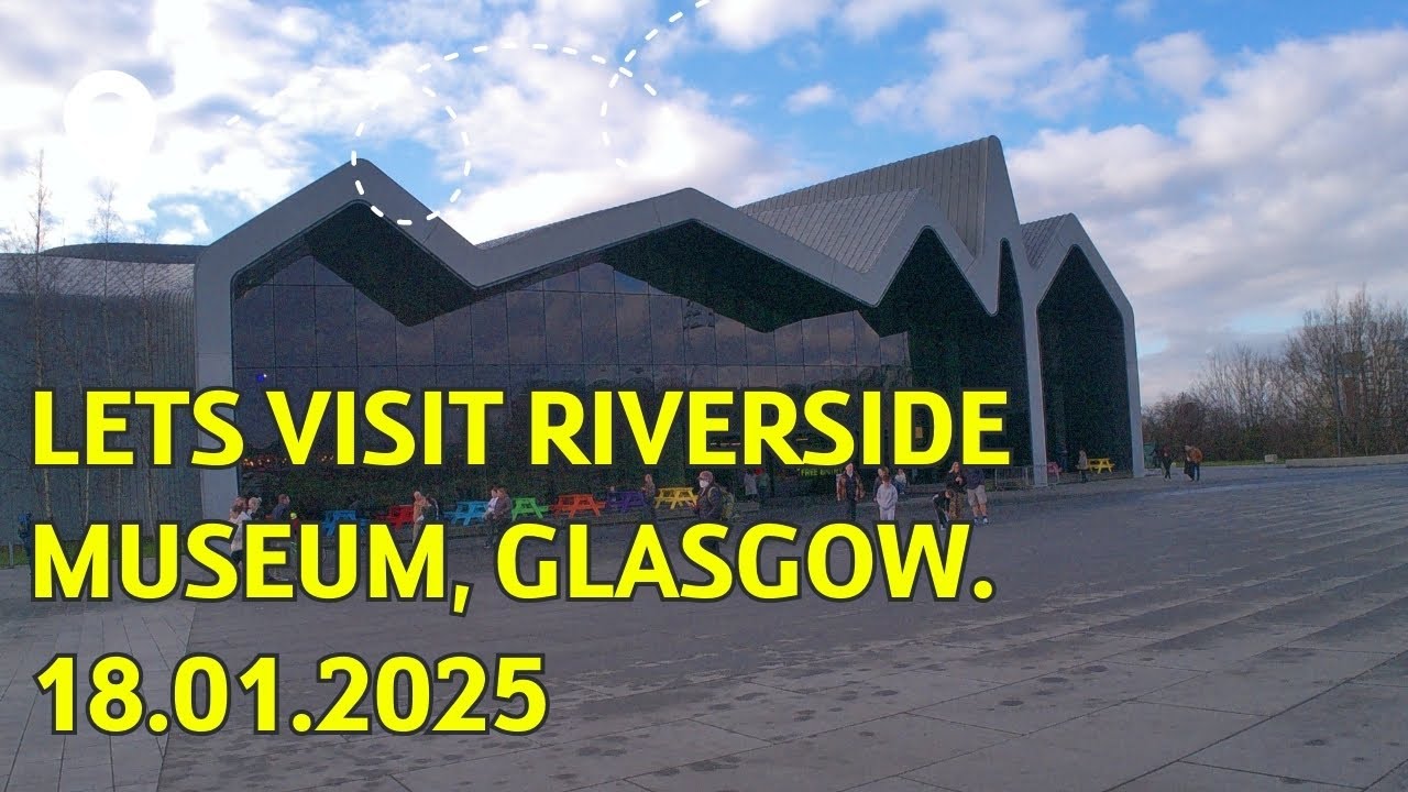 VLOG 305: Lets Visit Riverside Museum, Glasgow