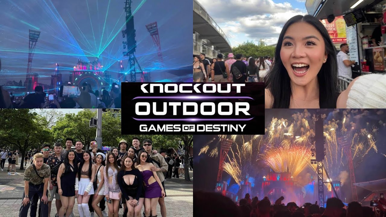 САМЫЙ БОЛЬШОЙ РЕЙВ В АВСТРАЛИИ &mdash; KNOCKOUT OUTDOOR 2024 HSU VLOG