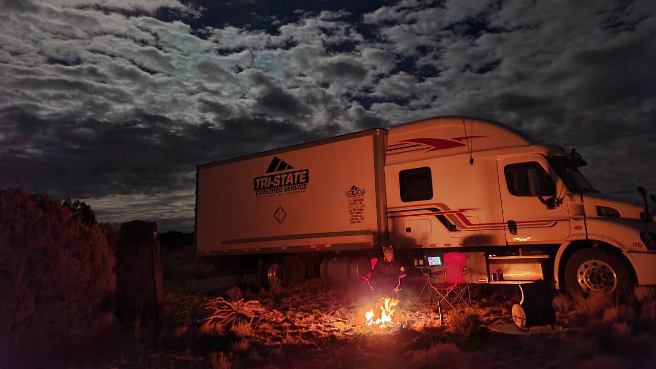 Camping on our Ranch outside St Johns, AZ