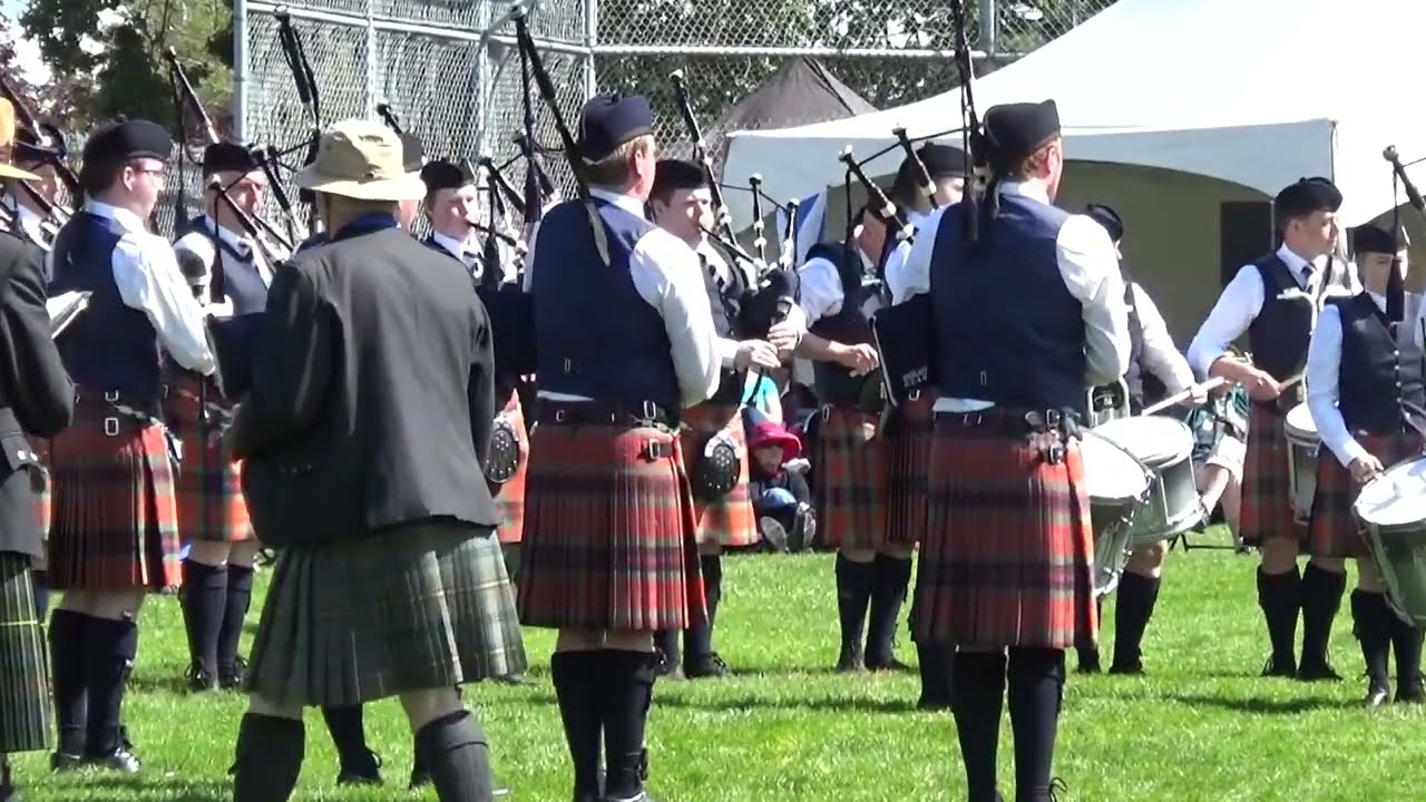 SFU Pipe Band - Hugh Kennedy MSR - Victoria Highland Games 2024