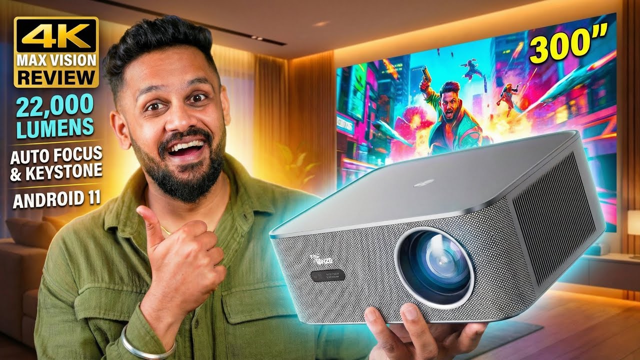 The Brightest Projector I’ve Ever Tested? | TONZO Max Vision 27 Review