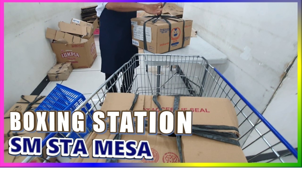 Grocery Day at SM Sta. Mesa | Checkout & Boxing Station Flow | October 2025