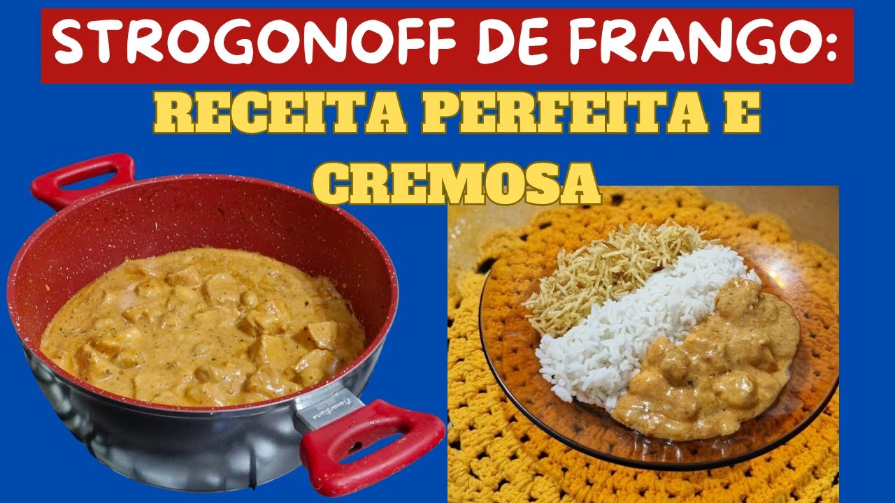 O strogonoff de frango QUE NUNCA MAIS vai te decepcionar!
