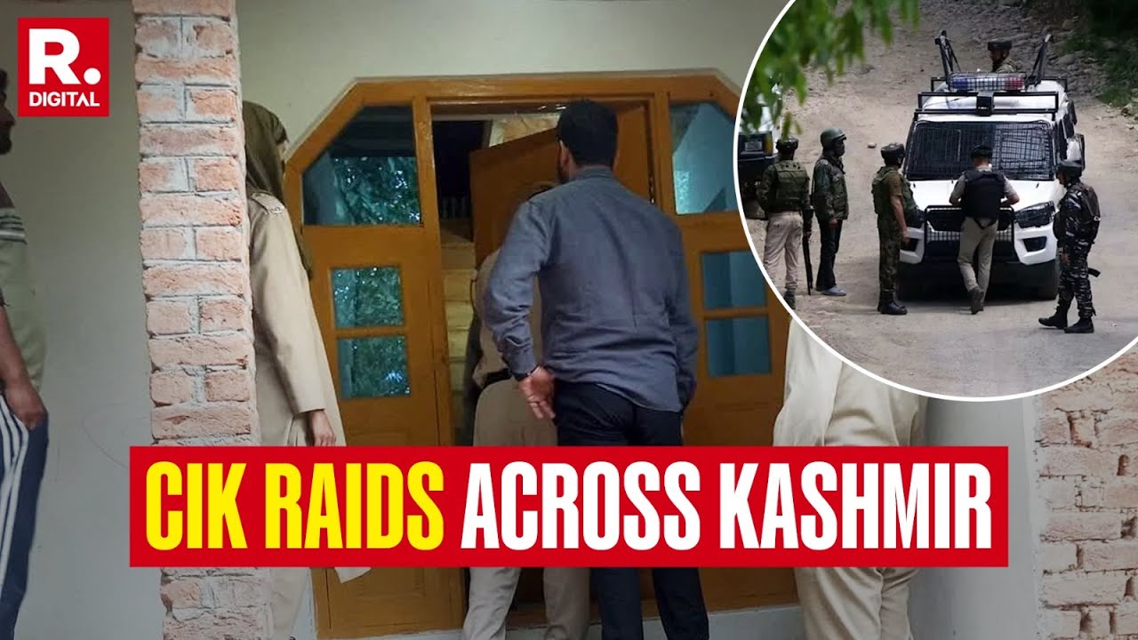 Counter Intelligence Kashmir Carries Out Raids, Collects Digital Evidence | J&K | Terrorism