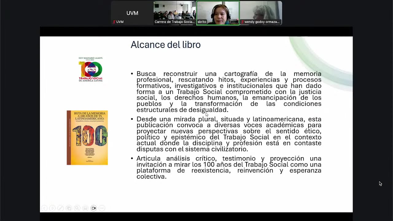 RUTA DE LA MEMORIA A 100 AÑOS DE TRABAJO SOCIAL LATINOAMERICANO