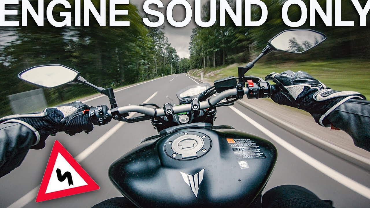 Yamaha MT-09 sound - WP APEX Pro suspension [RAW Onboard]