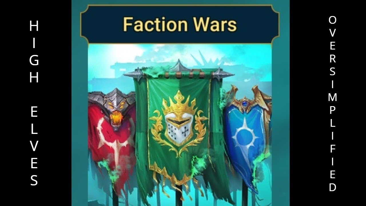 Raid OverSimplified: Faction War 21 High Elves Pre-Nerf All 3 Waves