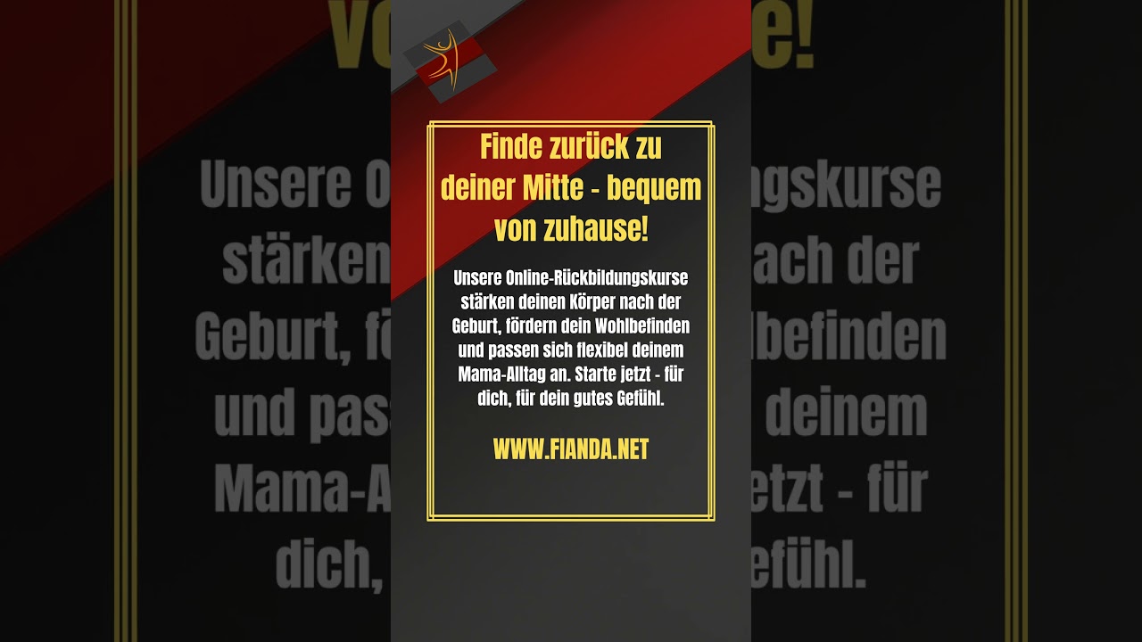 Finde zurück zu deiner Stärke – mit Rückbildungskursen Online!