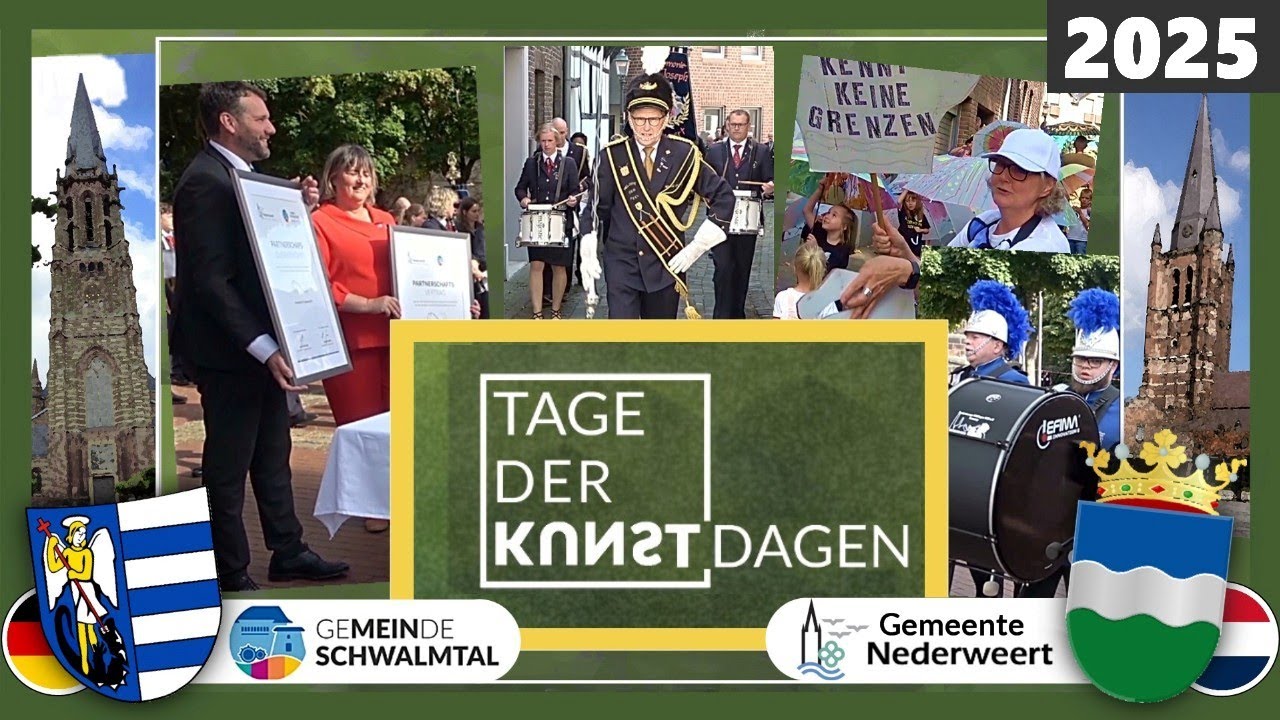 Tage der Kunst | Samstag - 6.9.2025 | Kunstumzug und Besiegelung der Städtefreunschaft | Schwalmtal