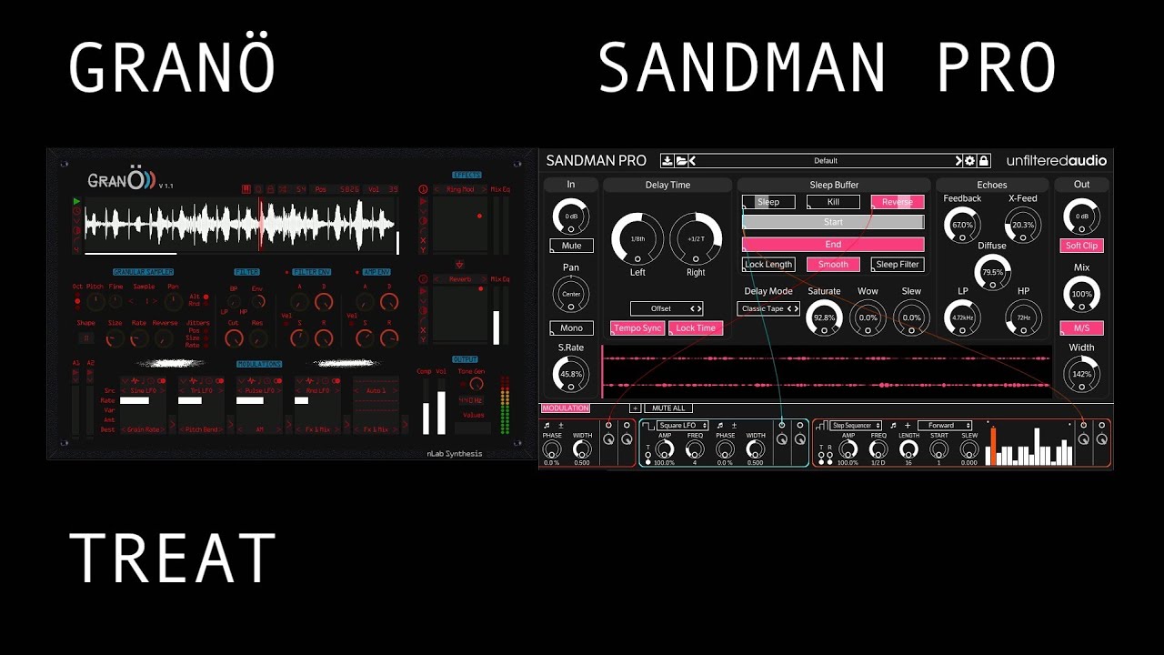 Treat x Nlabs GRANÖ + Unfiltered Audio Sandman Pro - mechanical grain mining