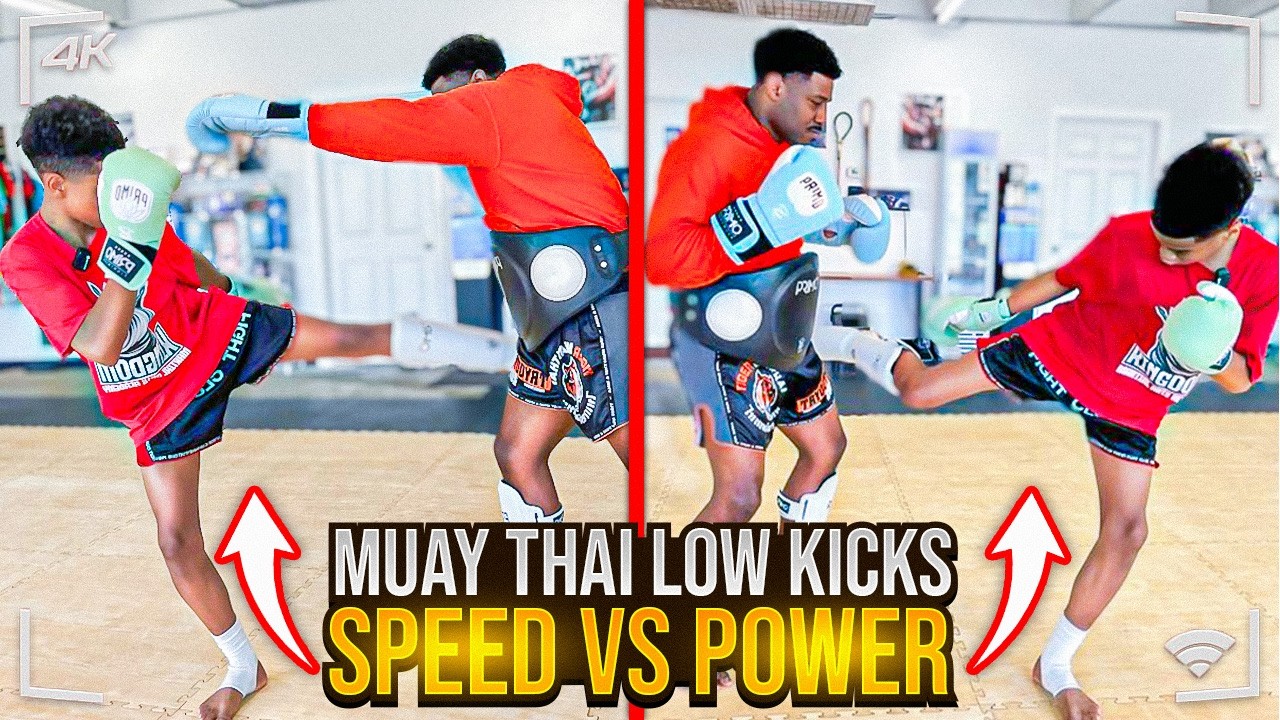 Muay Thai Low Kick Training: Power vs Speed- Which Works Best for You?