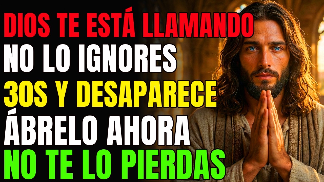 DIOS DICE: HE ESTADO TRATANDO DE CONTACTARTE — NO IGNORES ESTE MENSAJE | MENSAJE DE DIOS HOY