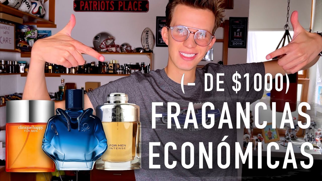 Top Perfumes Económicos (Abajo de $1000 Pesos)