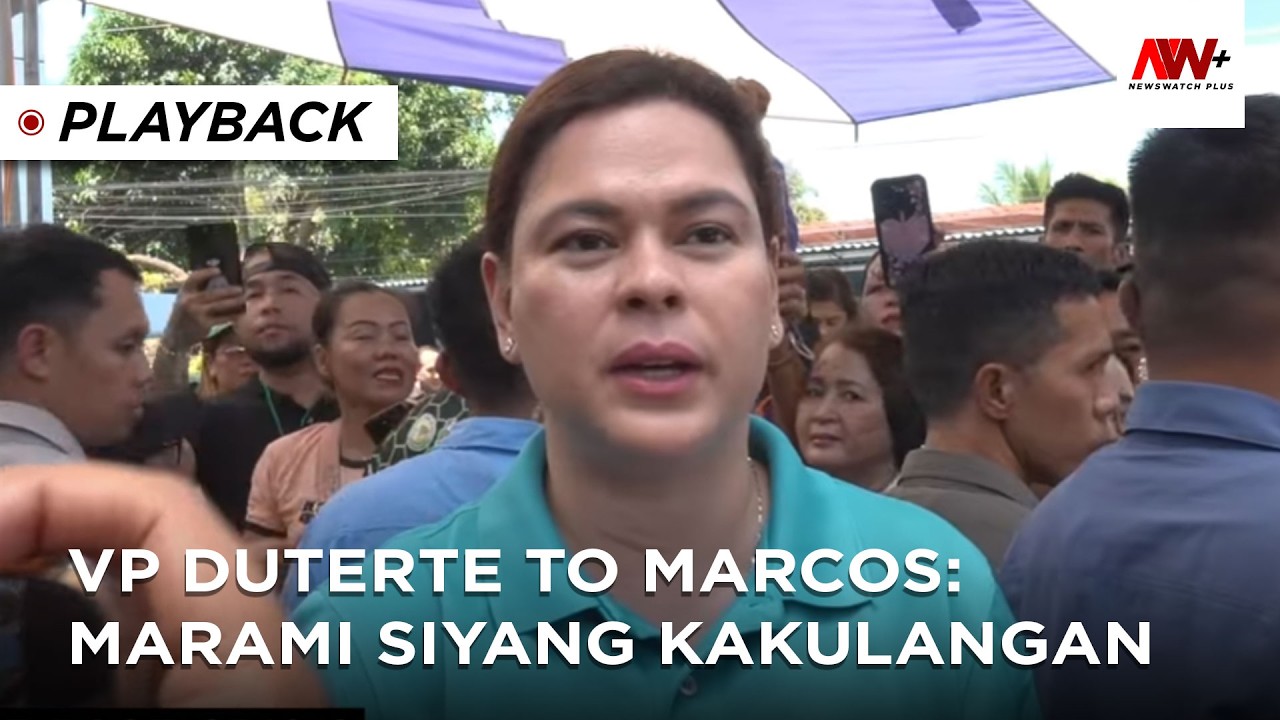 Duterte: Maraming kakulangan ang pangulo