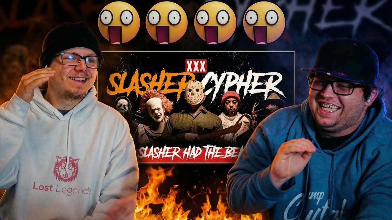 He Said What!?  |XXX SLASHER CYPHER - "Jason, Candyman, Pennywise, Ghostface, and Freddy" [REACTION]