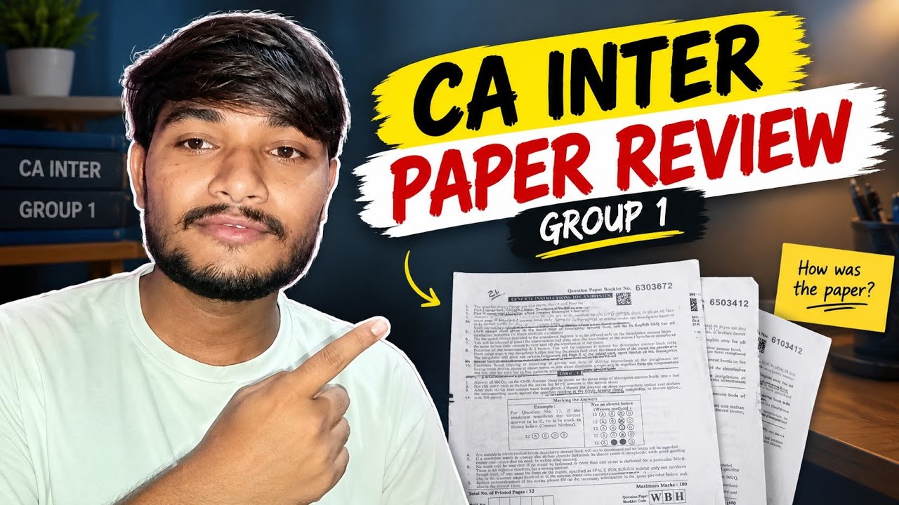 CA Inter Sep 2026 Group 1 Paper Review | How I Feel in exam | CA Inter Blogs #caexams26 #capaper2026