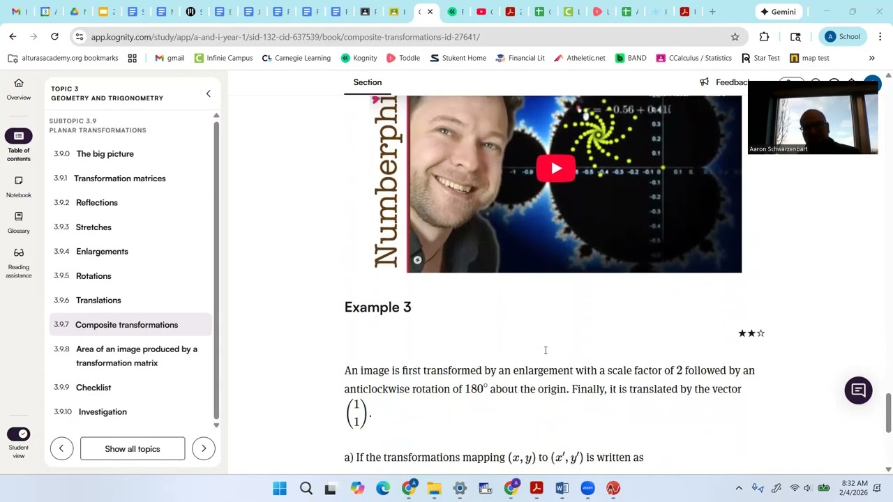 A & I 3.9.7-3.9.8 Transformation Matrices (part 3)