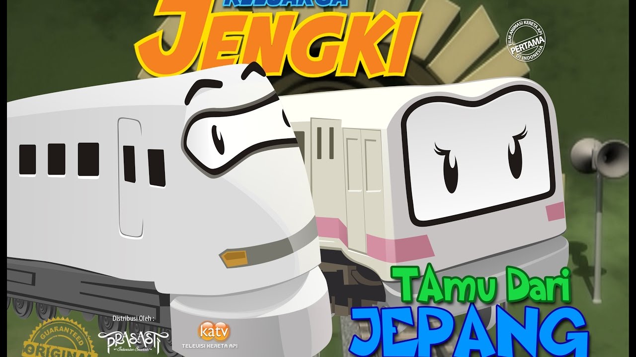 Анимационный поезд «Гости из Японии» #JengkiFamily