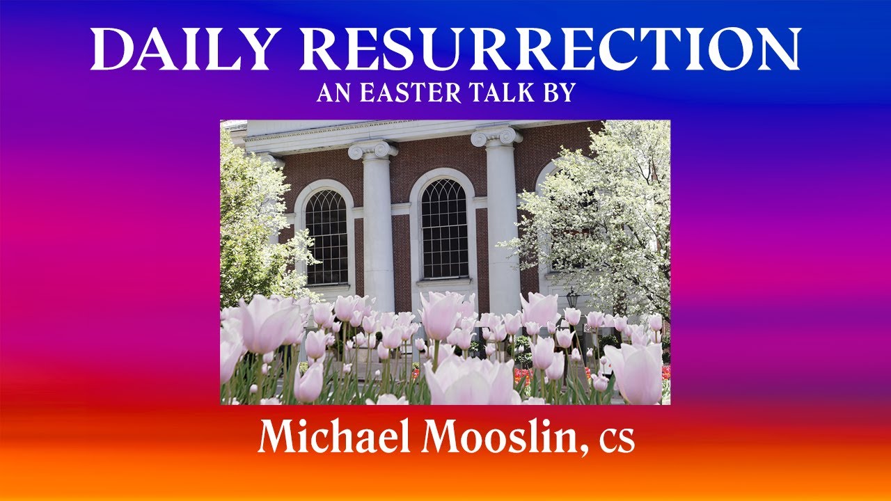 Easter Talk 2022 Talk by Michael Mooslin, CS