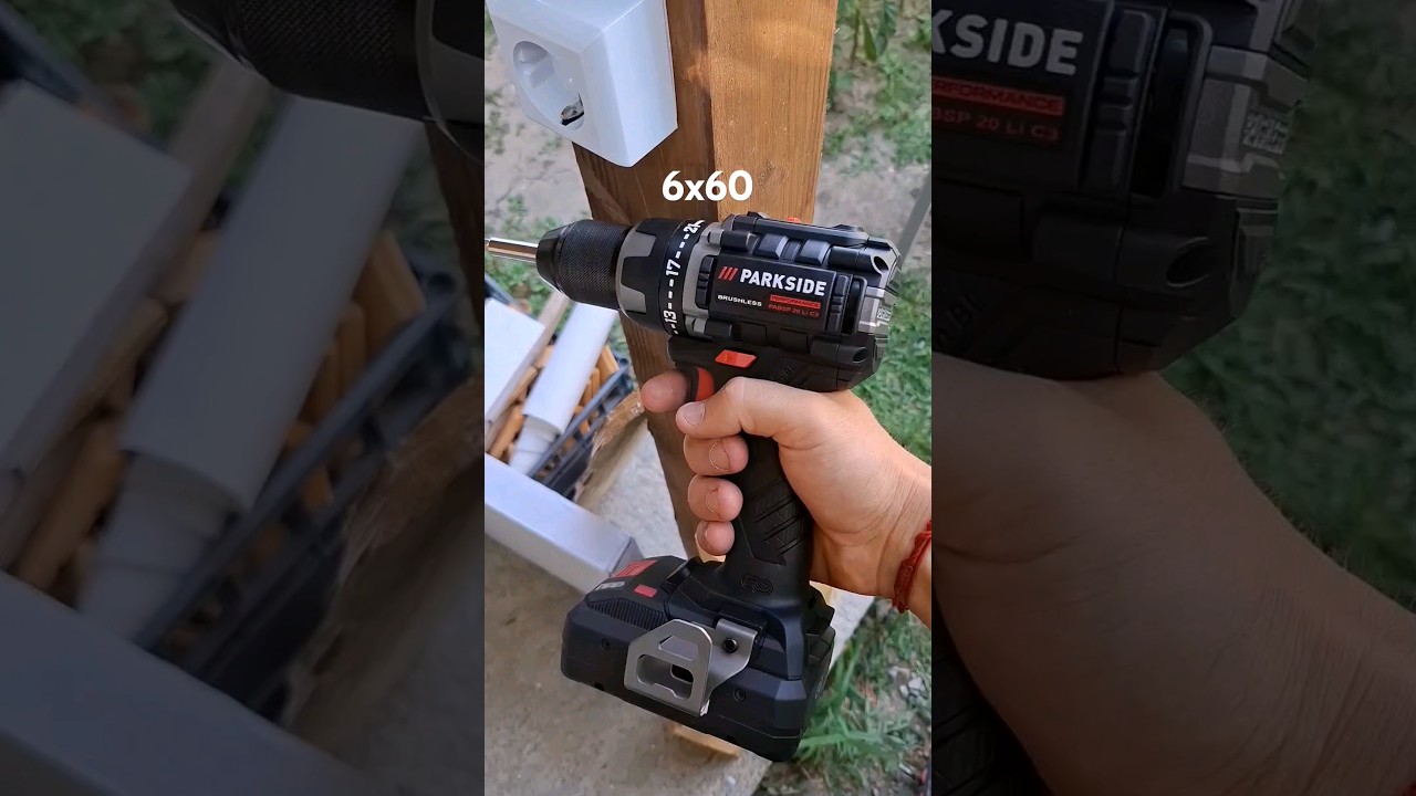 Parkside Performance Cordless Drill 60 Nm PABSP 20 Li C3 