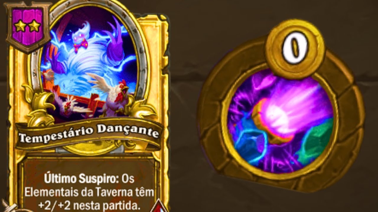 Testando a MELHOR combinação de ELEMENTAIS | HEARTHSTONE CAMPOS DE BATALHA
