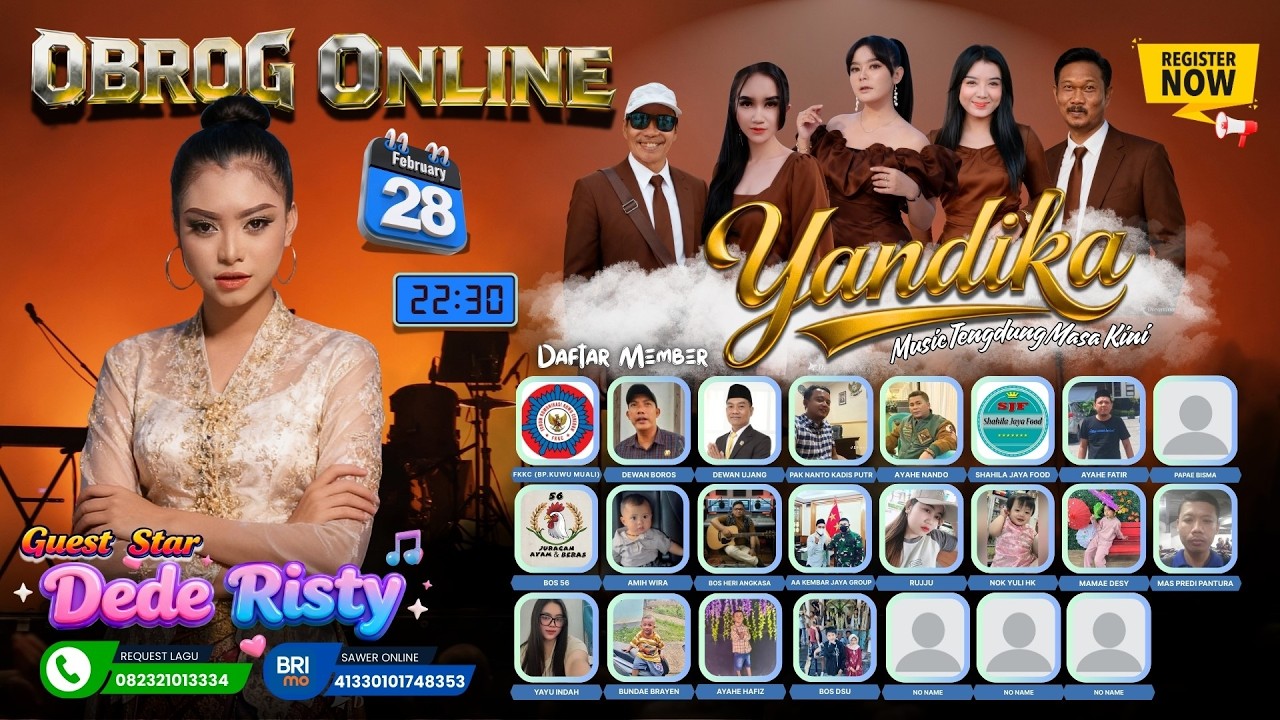 🔴Live Streaming Sahur Bareng YANDIKA MUSIC | Edisi 28 Februari 2026