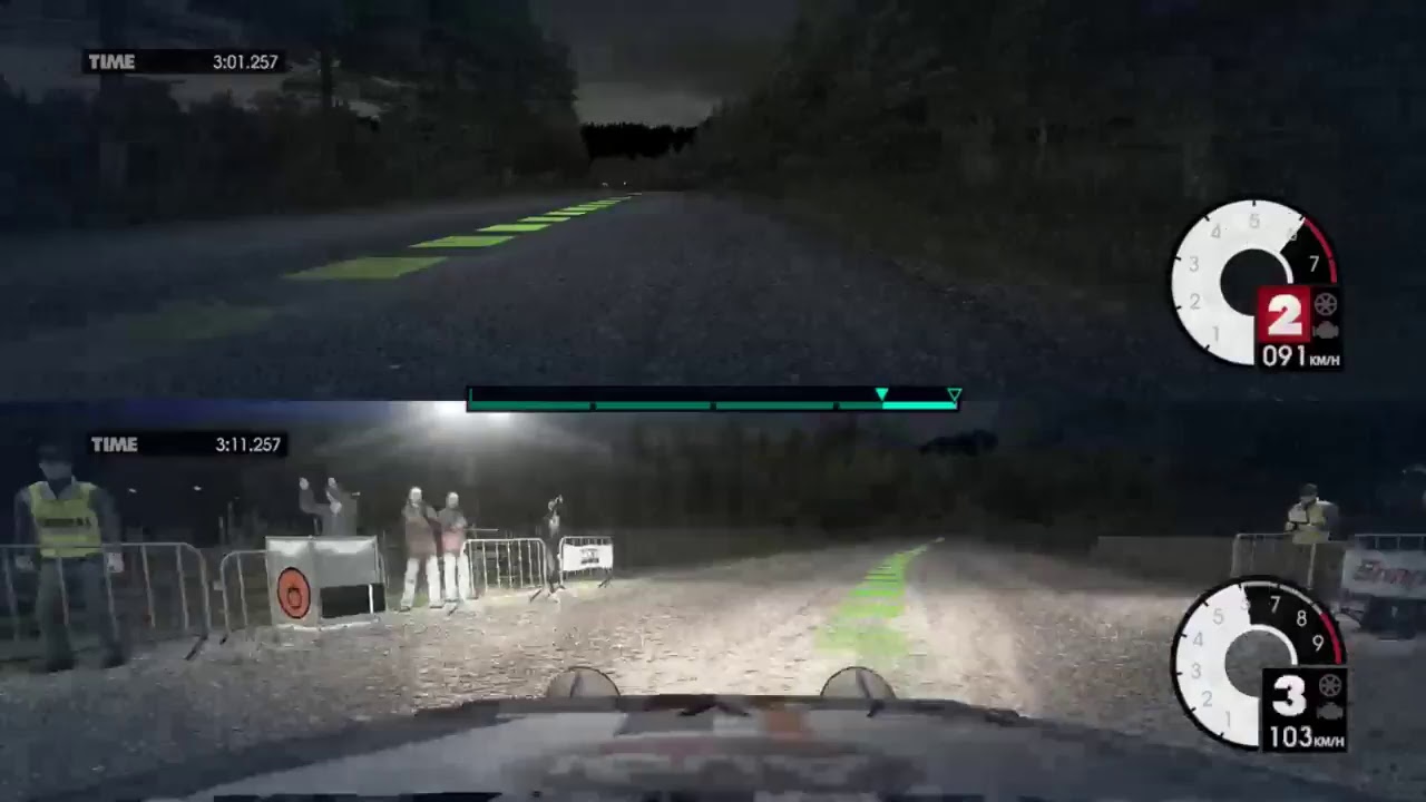 DIRT 3 ford rs 2000 vs fócus