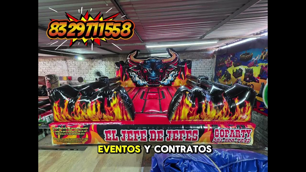 Colchones para toro mecanico