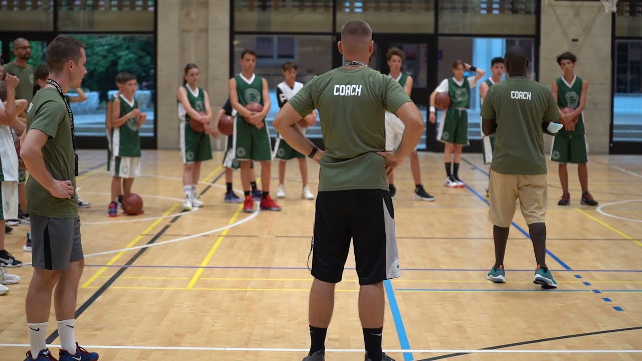 1. Tag im 48. Basketballcamp Tenero