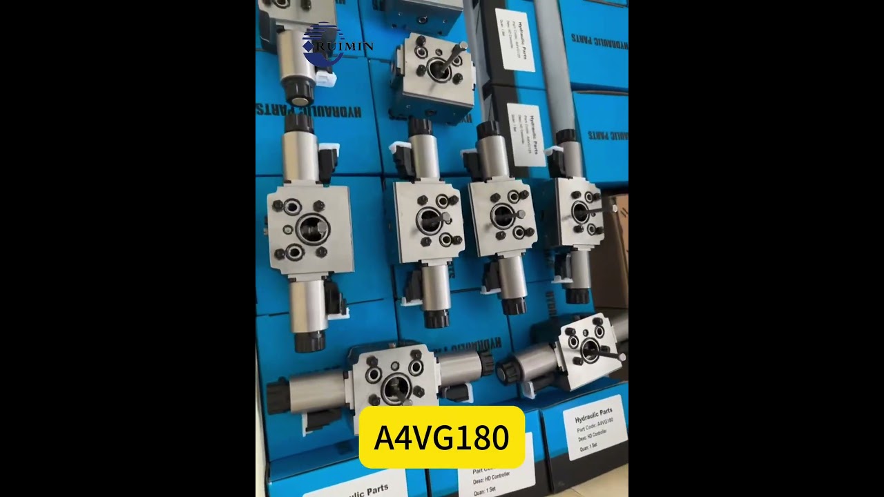 A4VG180 electric control valve, very good 👍We also have other types of control valves~#valve