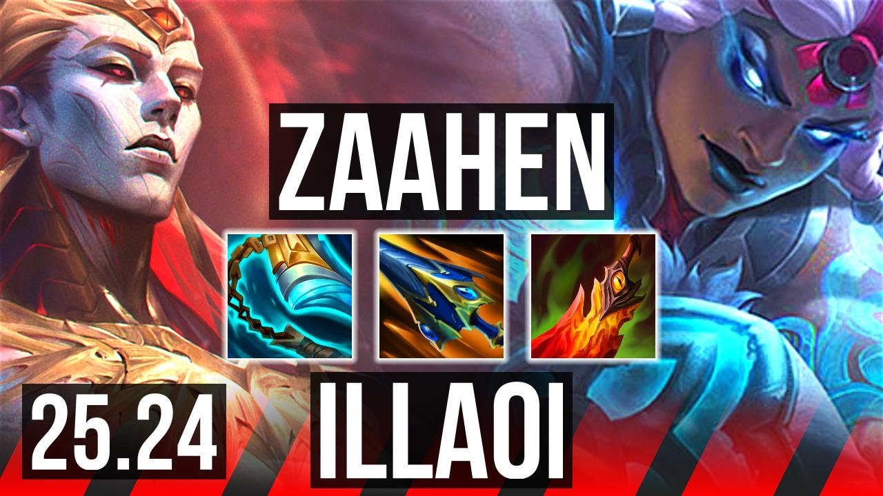 ZAAHEN vs ILLAOI (TOP) | KR Grandmaster | 25.24
