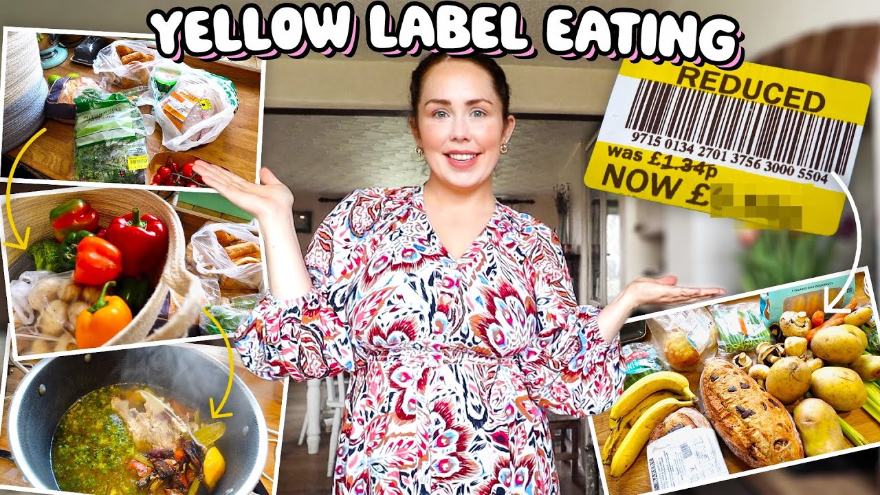Yellow Sticker and Free Food Haul | What We Did With The Food | Extreme Budget Family Meals