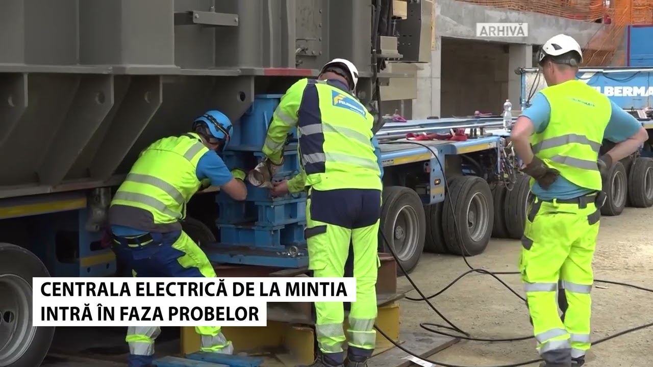 CENTRALA ELECTRICĂ DE LA MINTIA INTRĂ &Icirc;N FAZA PROBELOR