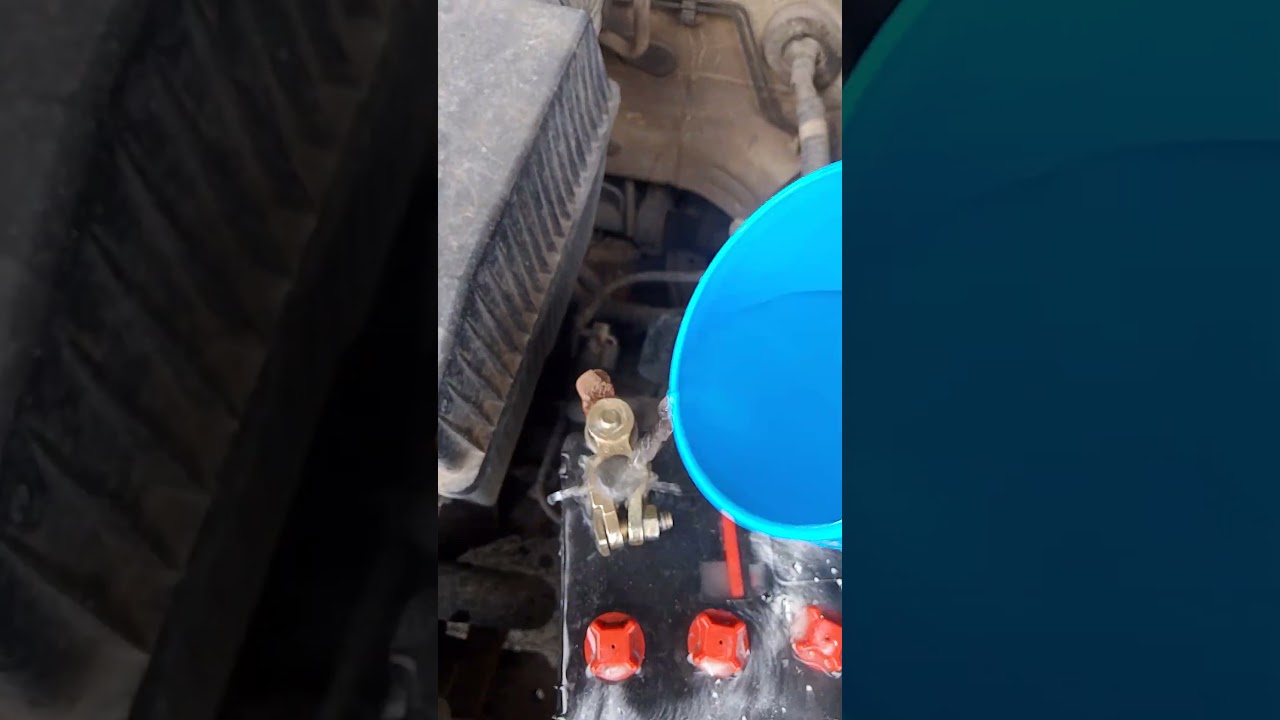 Buang kerak tai bateri 