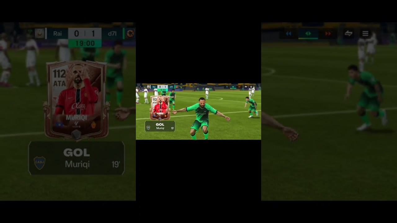 A voltar épica no FC mobile no meu canal 😆🤩🤩
