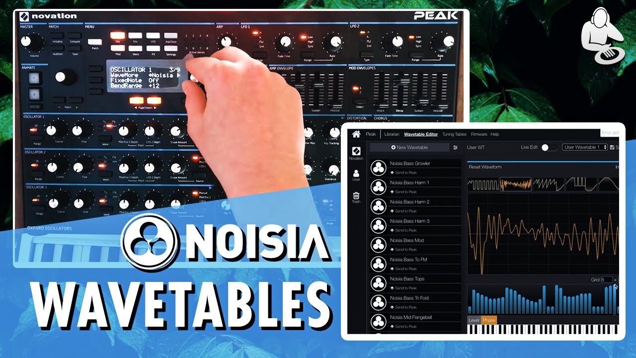 Novation Peak - CUSTOM NOISIA WAVETABLES | Editor Tutorial + Demo!
