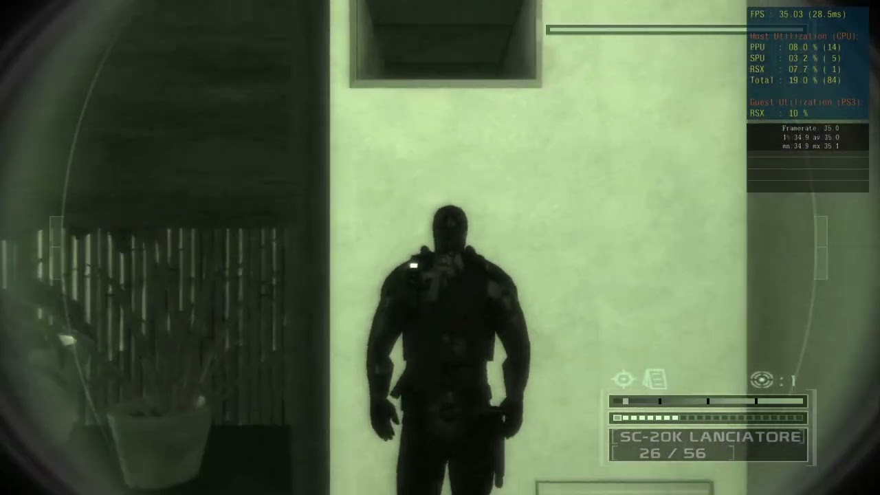 Splinter Cell Chaos Theory PS3 EMU Hokkaido Speedrun in 3:10 Any% NO QS QL