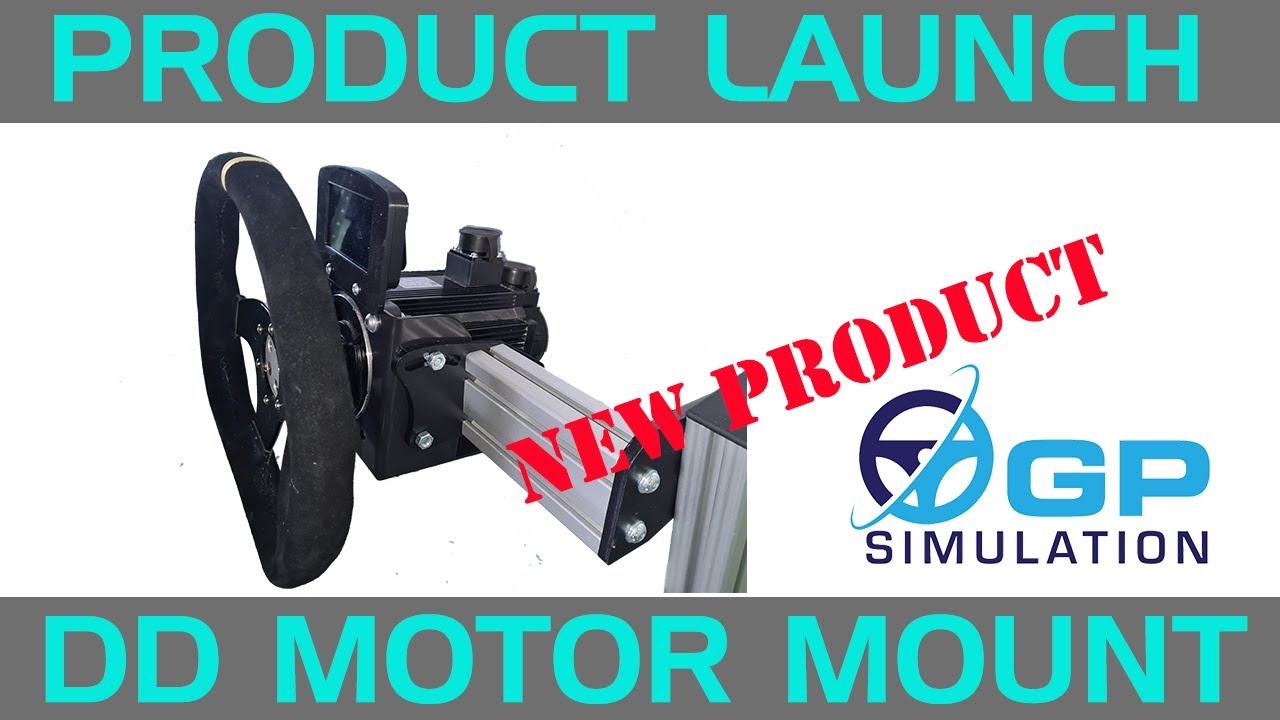 MiGE/Simucube 2 Motor Mount with Fanatec Fixing Points