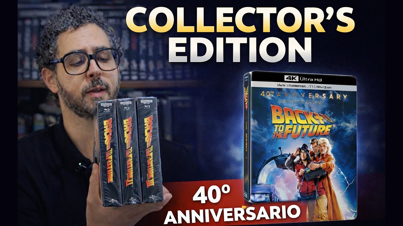 Ritorno al Futuro 40° Anniversario | Unboxing Trilogia Steelbook Collector’s Edition 4K UHD