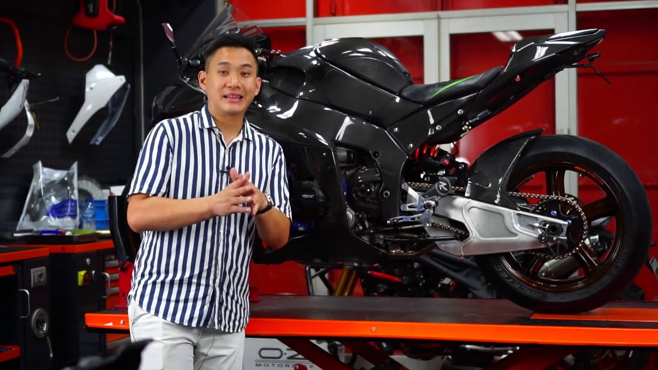 Buat Harian Maupun Track Gak Masalah! Kawasaki ZX-10R Full Carbon