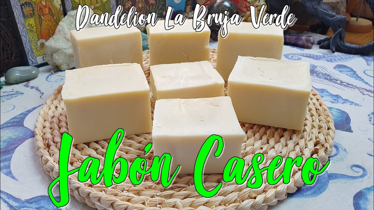 Cómo hacer jabón casero de sosa y aceite usado