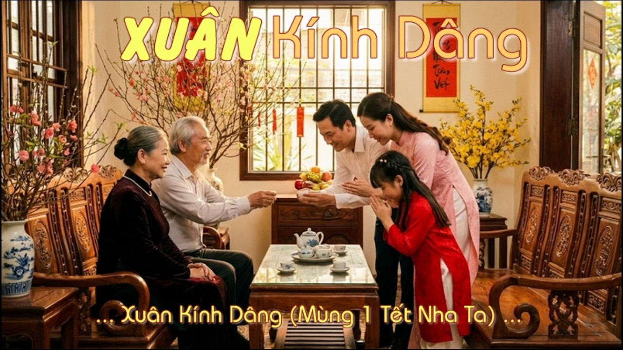 Xuân Kính Dâng (Mùng Một Tết Nhà Ta) | Nhạc Xuân - Nhạc Tết
