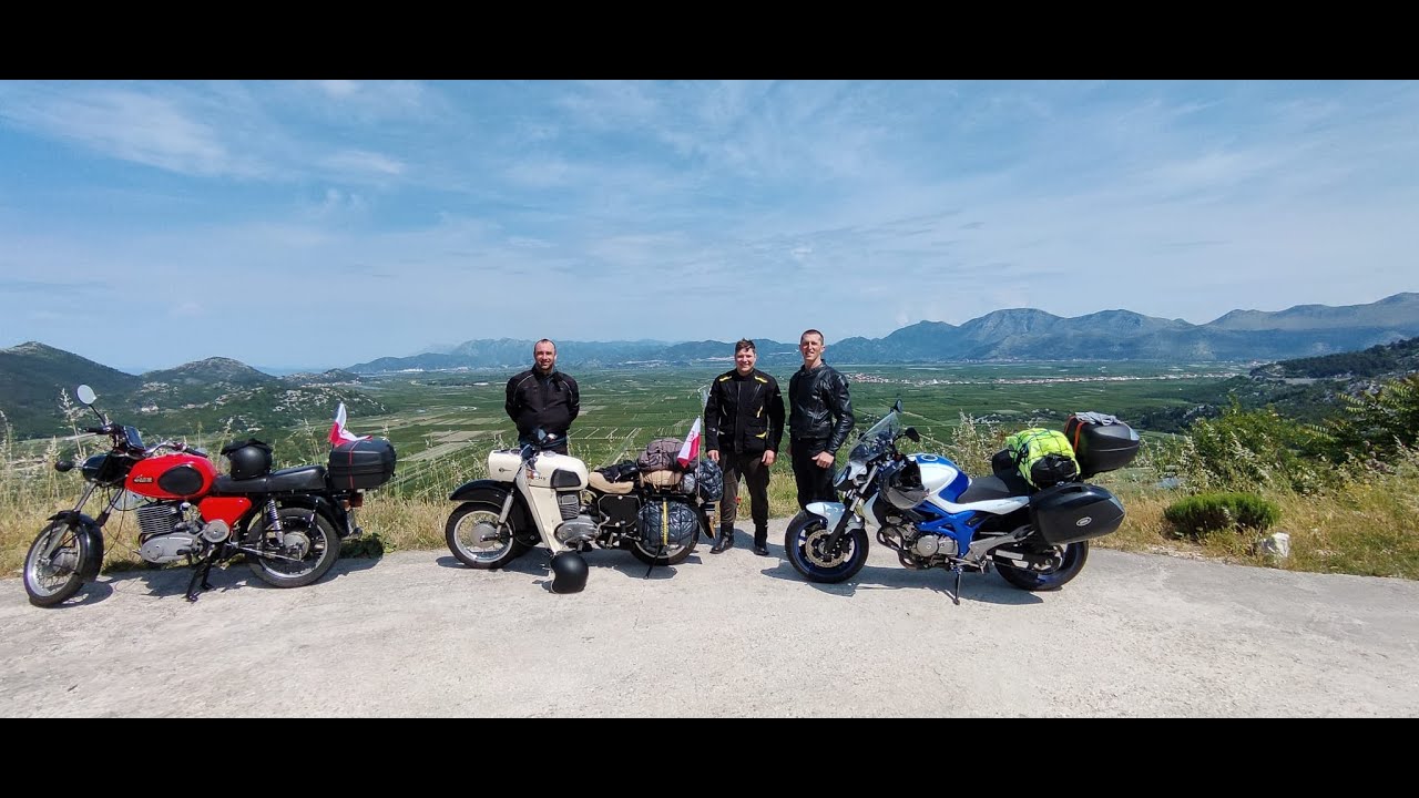 WYPRAWA POLSKA-BAŁKANY 2023 TRANSALPINA EUROTRIP MZ ES 250 MZ TS 250, GLADIUS 650