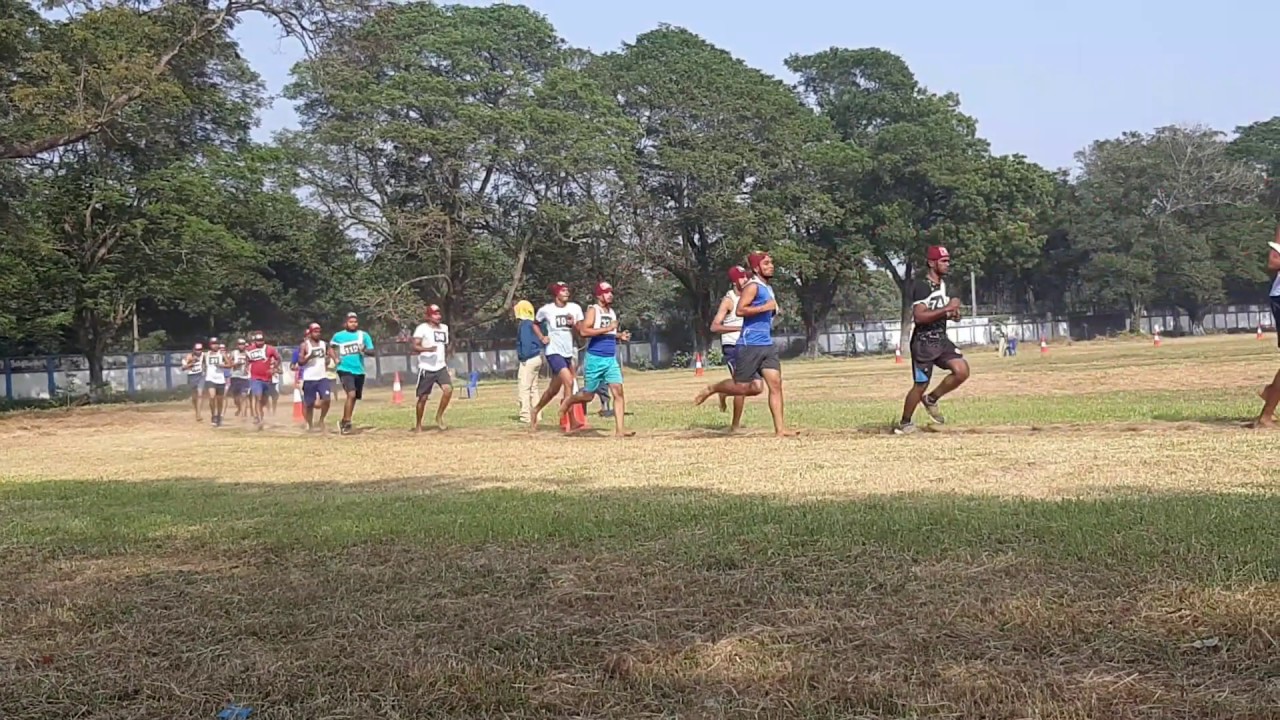 WBP RUN 2019 II  PET TEST AT MEDINIPUR POLICE LINES GROUND II  4 DEC 2019  II