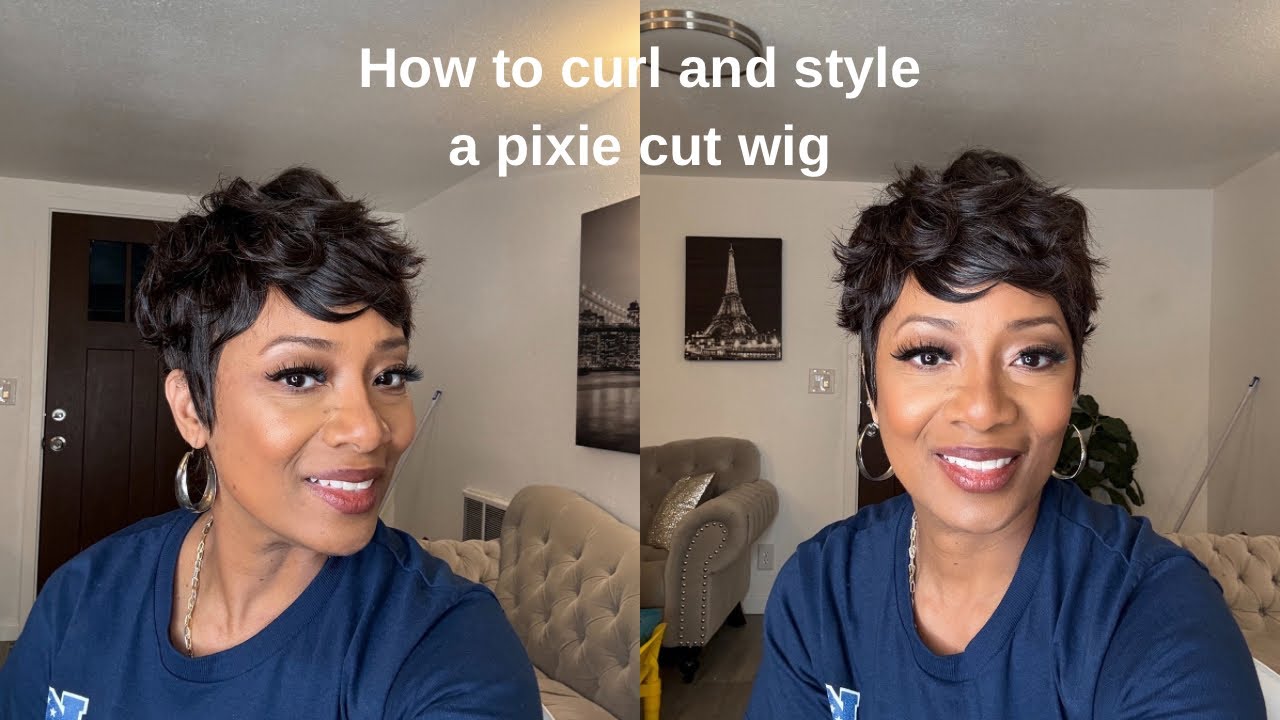 How to style a pixie cut wig like a pro | Teyana  Taylor inspired