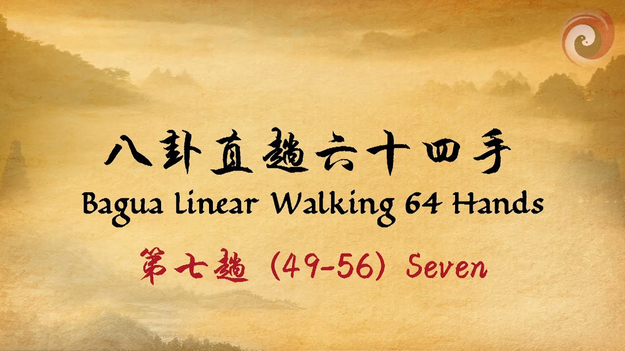 八卦直趟六十四手(49至64) Bagua Linear Walking 64 Hands (49 to 64)